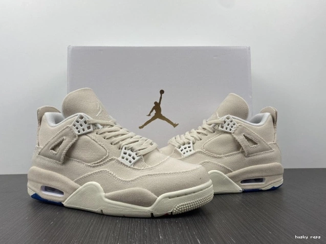 Rep Husky Canvas 4 DQ4909-100 Retro Jordan (W) Blank 0805